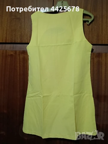 дамска жълта рокля, снимка 2 - Рокли - 51379259