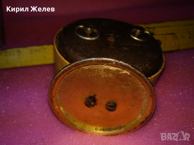 SLAVA MADE in USSR Стар КОЛЕКЦИОНЕРСКИ РУСКИ БУДИЛНИК МЕХАНИЧЕН НАСТОЛЕН ЧАСОВНИК СЛАВА СССР 36901, снимка 9 - Антикварни и старинни предмети - 44536598