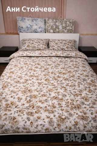 Спален комплект с олекотена завивка , снимка 5 - Спално бельо - 53796101