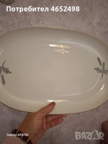 Плато /български порцелан, снимка 5 - Чинии - 52496599