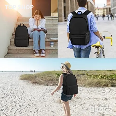 Нова Олекотена Чанта Раница/Работа Пътуване Училище Спорт, снимка 3 - Раници - 49309111