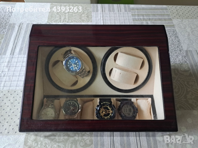 Сет от 5 часовника + кутия за навиване 
