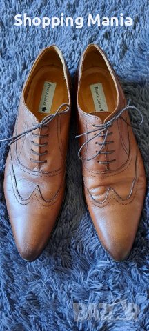Елегантни мъжки обувки 46номер, снимка 7 - Официални обувки - 40179702