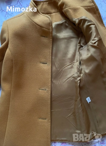 Сладко дамско вълнено палто на Andrews р-р 42!, снимка 8 - Палта, манта - 53034272