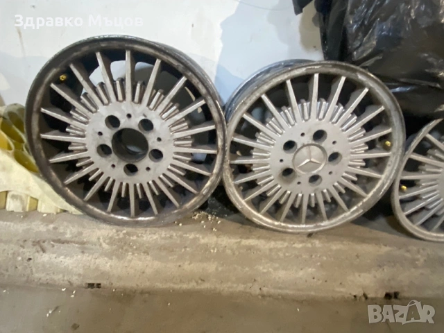 Mercedes 124 Джанти 15 Speedline, снимка 5 - Гуми и джанти - 53300809