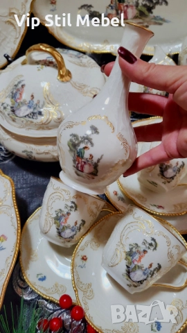 Сервиз за хранене и кафе Rosenthal Sanssouci Hoeroldt Arkadien , снимка 14 - Сервизи - 52774701