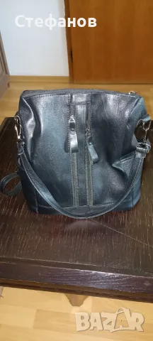 Дамска кожена раница -чанта, снимка 11 - Раници - 50185844