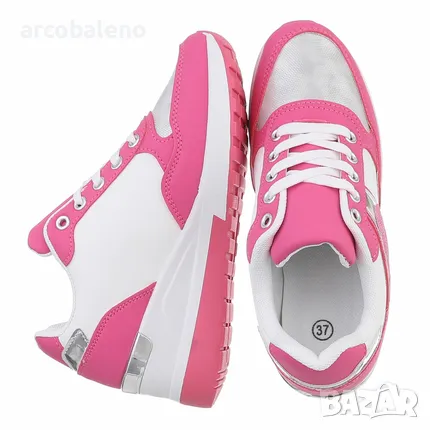 Дамски кецове на танкетка, 4цвята , снимка 7 - Кецове - 49013316