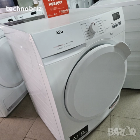 Немска инверторна сушилня AEG 7000 SERIES А+++ 8кг - ГАРАНЦИЯ, снимка 2 - Сушилни - 52041213