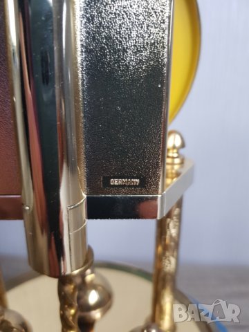 Немски настолен кварцов часовник HERMLE, снимка 13 - Антикварни и старинни предмети - 35926540
