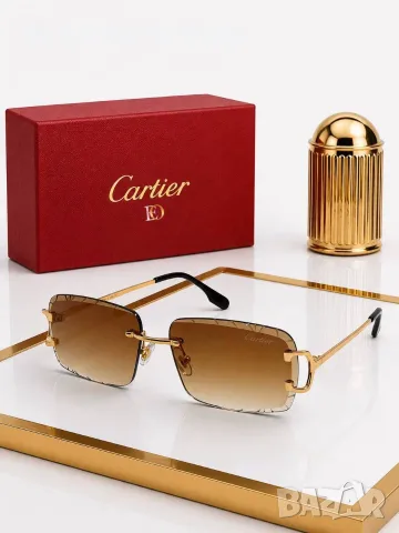 Cartier Унисекс Слънчеви Очила С UV400 Защита Картие🕶️Дамски🕶️Мъжки - Различни Цветове Код SEM-644