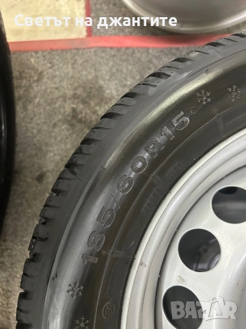 Джанти с Зимни Гуми 15 Цола Smart Fortwo/ForFour 165/65/15 и 185/60/15, снимка 11 - Гуми и джанти - 53234175