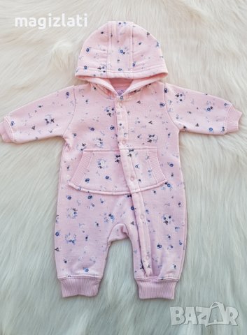 Ватиран гащеризон 0-3 месеца, снимка 7 - Бебешки гащеризони - 39248523