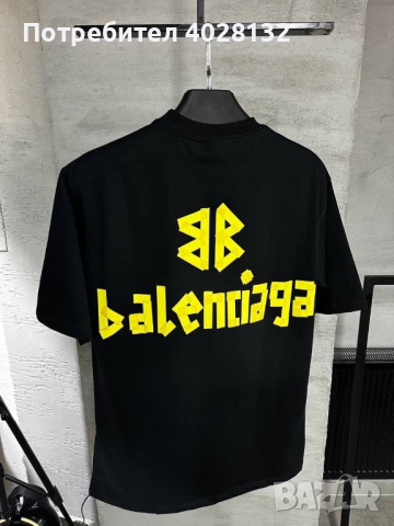 Най-висок клас мъжки тениски Balenciaga, снимка 5 - Тениски - 44736023