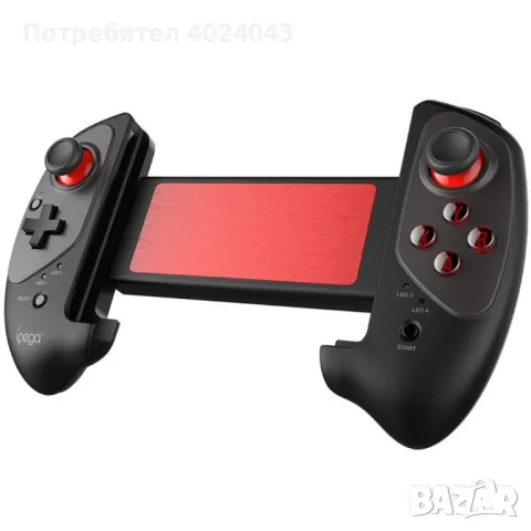 Контролер за видеоигри с Bluetooth PSP8, снимка 4 - Настолни игри - 47897257