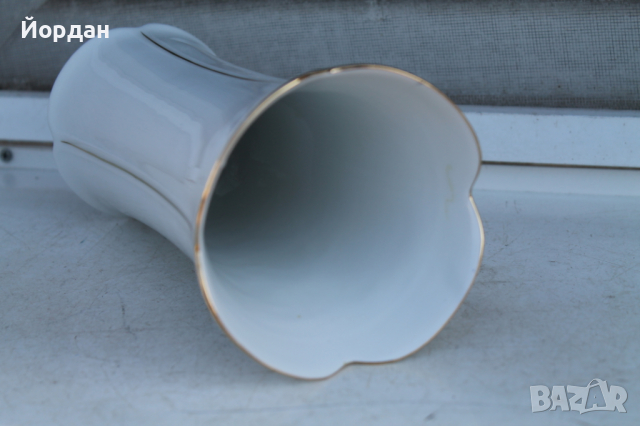 Немска порцеланова ваза , снимка 2 - Вази - 36253620