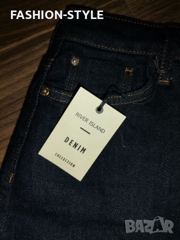 River Island- Denim Маркова Дамска, дънкова пола