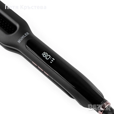 Преса за изправяне на коса с вграден насочващ гребен Muhler MHS-777, снимка 3 - Друга електроника - 52726525