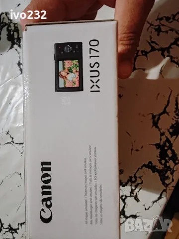 Canon ixus 170 нов, снимка 12 - Фотоапарати - 56246519