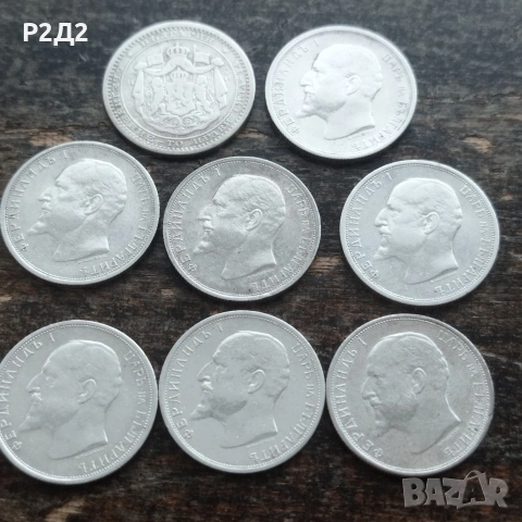 8 стари сребърни монети , снимка 3 - Нумизматика и бонистика - 53857197