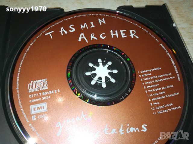 TASMIN ARCHER ORIGINAL CD-MADE IN HOLLAND 1302241327, снимка 7 - CD дискове - 44273738