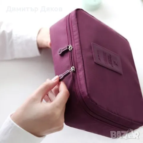 Козметичен куфар с няколко отделения подходящ за пътуване HZH11, снимка 4 - Други - 48089163