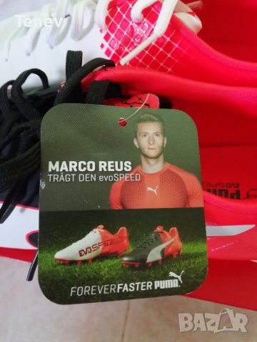 Puma evoSpeed 4.5 SG Нови Оригинални Футболни Бутонки Калеври Обувки Пума 44 размер , снимка 10 - Футбол - 41528888