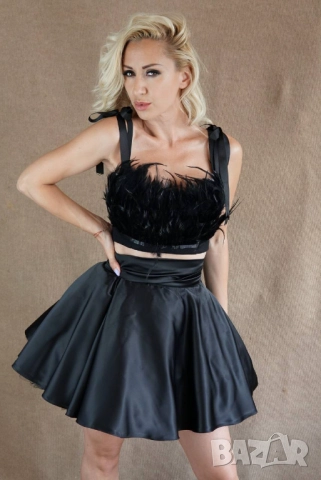 Бюстие с пера   , снимка 3 - Корсети, бюстиета, топове - 51834670