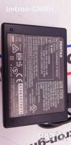  Зарядно устройство за батерии  PENTAX D-BC63 за  PENTAX D-LI63, снимка 2 - Батерии, зарядни - 40914402