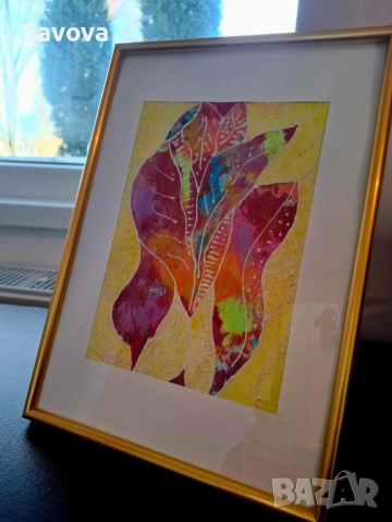 Авторска картина "Настоение", снимка 2 - Картини - 53565791