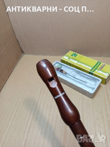 Стара Немска Музикална Флейта. НОМЕР 688., снимка 7 - Антикварни и старинни предмети - 53406931