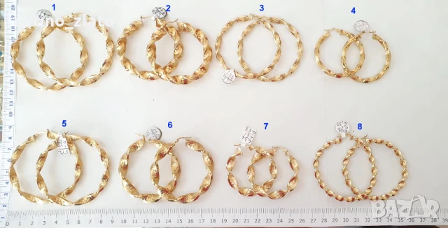Дамски златни обеци на ПРОМОЦИЯ, снимка 3 - Обеци - 47802064