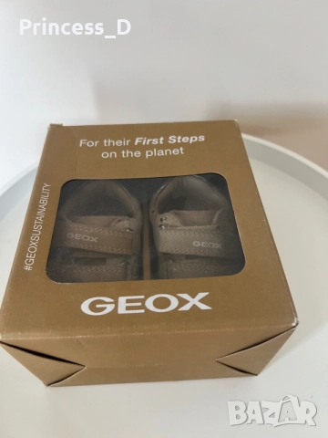 Geox бебешки обувки от естествена кожа, снимка 4 - Бебешки обувки - 56244296