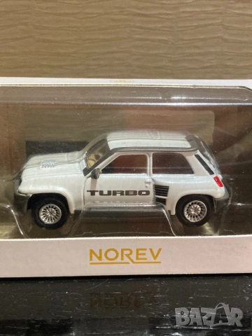 RENAULT 5 TURBO norev 1:64, снимка 3 - Колекции - 53476246