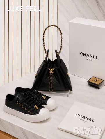 Chanel 🤍Дамски Кецове , снимка 7 - Кецове - 55710405