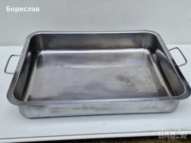 Хромирана, неръждаема тава, снимка 2 - Съдове за готвене - 49909339