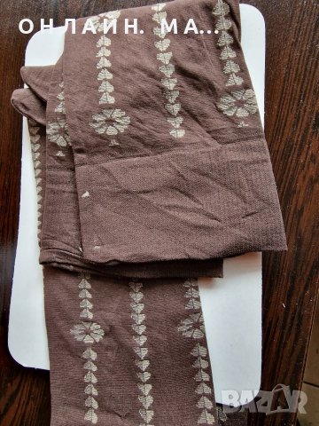    Цветни фигурални дамски чорапи с еластан Чорапи 7/8 3D 50 Den , снимка 2 - Дамски чорапи - 39443730