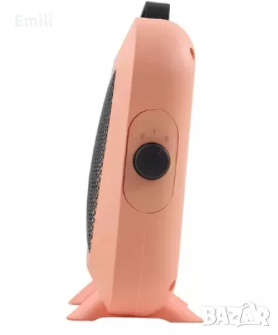 Кварцова печка, 800W, корал/ бял цвят, снимка 5 - Отоплителни печки - 56274544