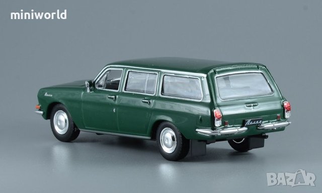ГАЗ 24-02 Волга Комби 1972 - мащаб 1:43 на DeAgostini моделът е нов в блистер, снимка 3 - Колекции - 42324335