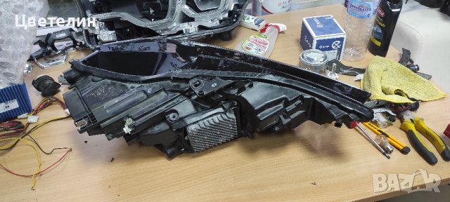 Ляв фар Audi A6 C8 lqv far Ауди а6 ц8 4K0941039 1ZX013377-01, снимка 6 - Части - 40595964