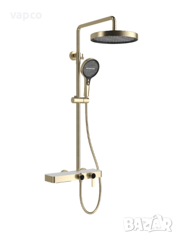 Луксозен душ в златен цвят D29, снимка 8 - Душове - 51488967