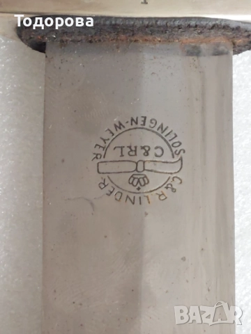 WW2-Немски SS кортик (кама)първа емисия,отлично състояние, снимка 4 - Антикварни и старинни предмети - 52592520