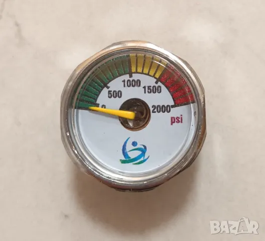 Универсален манометър 0-1500psi, 0-2000psi, 0-3000psi, манометър 25мм, снимка 3 - Аксесоари и консумативи - 49681244