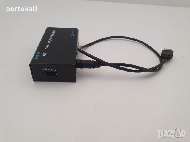 +Гаранция! HDMI разклонител сплитер LIGAWO, снимка 2 - Друга електроника - 41079174