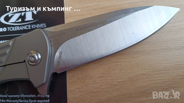 Сгъваем нож ZT 0808 / ZT 0801, снимка 14 - Ножове - 44246277