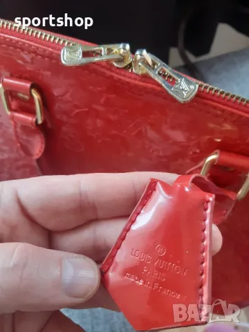 Дамска чанта Louis Vuitton Alma LG Monogram Vernis, снимка 4 - Чанти - 49712370