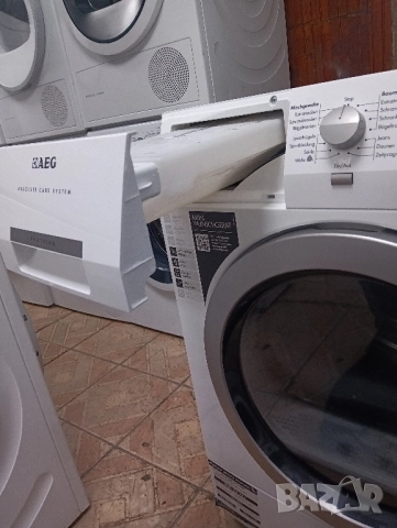 Като нова сушилня с термопомпа АЕГ Aeg Protex Plus A+++ 8кг 2 години гаранция!, снимка 5 - Сушилни - 52474744
