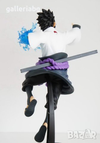 Аниме фигурка на Sasuke Uchiha от Naruto - Манга, снимка 3 - Колекции - 42661596