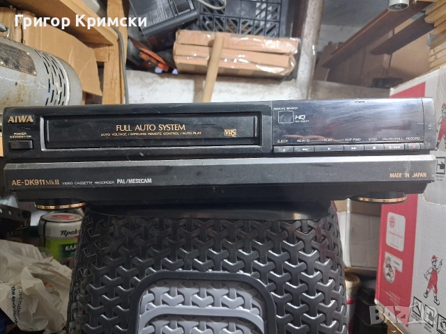 Видео Aiwa, снимка 2 - Плейъри, домашно кино, прожектори - 53746411
