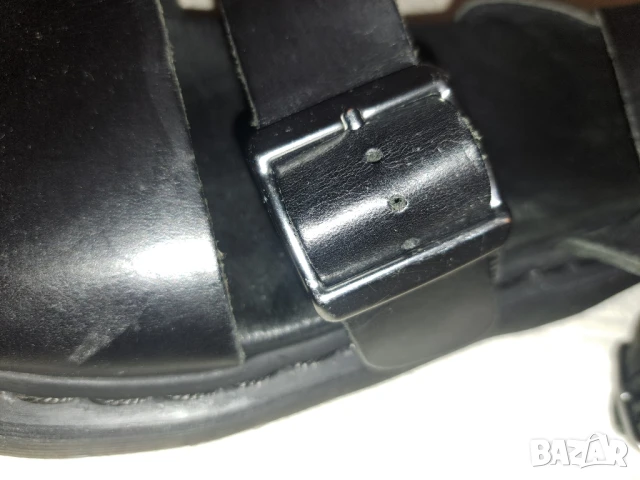 Dr. Martens Gryphon Black Brando Leather Gladiator Sandal № 41 кожени сандали Унисекс, снимка 9 - Мъжки сандали - 50903200